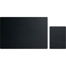Roarcraft Siyah Deri Masa Matı ve Mouse Pad Seti