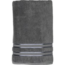 Qua Home Olite Gri Pamuklu Banyo Havlusu 90 x 150 cm