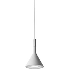 Foscarini Aplomb Beyaz Alüminyum Mini Boy LED Sarkıt Avize