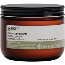 INSIGHT Styling Mattifying Ultra Mat Şekillendirici Pomat Saç Şekillendirici 90 ml