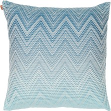 Missoni Home Indoor Petrol 40X40 cm Yün Dekoratif Yastık