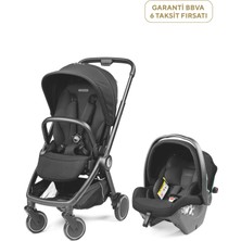 Peg City Loop Slk True Black Seyahat Sistem Bebek Arabası
