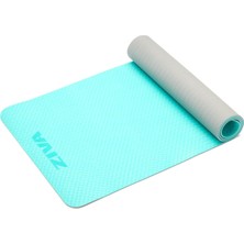 Ziva Fitness Çift Renkli Tpe Turkuaz Yoga Minderi