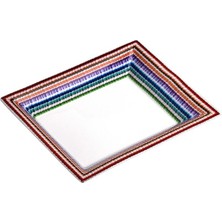 Missoni Home Waves Dikdörtgen Porselen Dekoratif Tabak