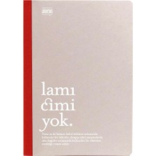 LUGAT365 x Karatis Lamı Cimi Yok 64 Yaprak Çizgili Defter