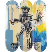 The Skateroom Jean Michel Basquiat Warrior Kaykay Tablo