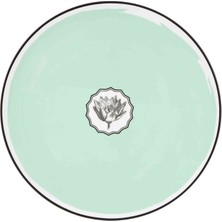 Vista Alegre Herbariae Yeşil Porselen Supla 33,6 cm