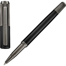 Hugo Boss Striade Gri Siyah Rollerball Kalem