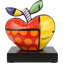 Big Apple Çok Renkli Porselen Obje