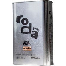 Roda Farm Ayvalık Teneke Natürel Sızma Zeytinyağı 1000 ml