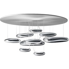 Artemide Mercury Krom Renkli LED Tavan Aydınlatması
