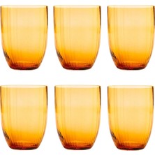 Anna Von Lipa Amber 6'lı Kristal Su ve Meşrubat Bardağı