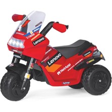 Peg Ducati Desmosedici Evo Kırmızı 6V Çocuk Akülü Motosiklet