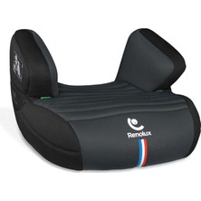 Renolux Jet 2 Softness 15-36 kg Siyah Yükseltici Çocuk Oto Koltuğu
