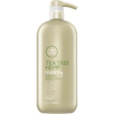 Tea Tree Hemp Restoring Onarıcı Saç ve Vücut Şampuanı 1000 ml
