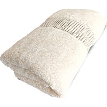DK Store Sicilia Bej Pamuklu Yüz Havlusu 50X100 cm