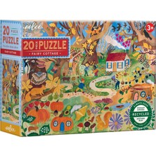 Eeboo Fairy Cottage 20 Parça Çocuk Yapboz