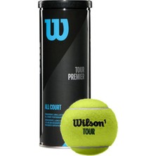 Wilson Tour Premier All Ct 3'lü WRT109400 Tenis Topu