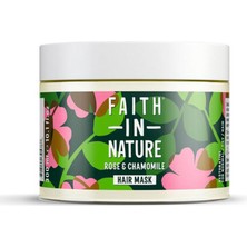 Faith In Nature Gül ve Papatya Aromalı Normal ve Kuruya Dönük Saçlar Için Saç Bakım Maskesi