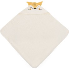İrya Foxy Krem Pamuklu Unisex Bebek Kundak