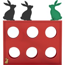 Wonderland Design Atelier Kırmızı Ahşap Mini Şarap Ünitesi