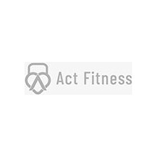 Act Fitness Beyaz Oval Fitness Yoga Matı 5mm