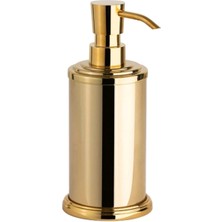 System Bathroom Accessories Altın Rengi Tezgah Üstü Sıvı Sabunluk 250 ml