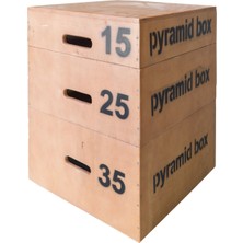Port Pilates Pyramid 3'lü Sıçrama Kutusu