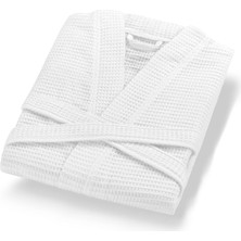 L’appartement Mia Aerocotton® Waffle White Pamuklu Unisex Bornoz