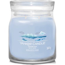 Yankee Candle Ocean Air Açık Mavi Orta Mum 368 G