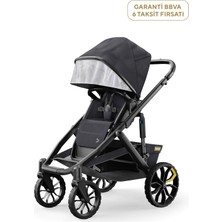 Veer Gear Switch & Roll Koyu Gri Çift Yönlü Bebek Arabası