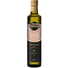 Nermin Hanım Zeytinliği Sarımsak Çeşnili Soğuk Sıkım Zeytinyağı 500 ml