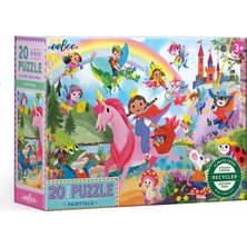 Eeboo Fairytale 20 Parça Çocuk Puzzle
