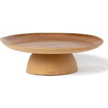 Masuma Ceramics Mocha Seramik Büyük Boy Servis Tabağı 31 cm