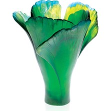 Daum Ginkgo Large Kristal Vazo