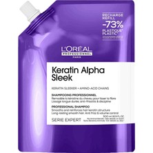 L'Oréal Professionnel Paris Serie Expert Keratin Alpha Sleek Şampuan Refill 500 ml