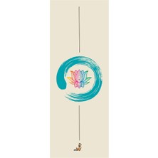 Petarya Enso Lotus Doğal Kauçuk Kaydırmaz Yoga Matı 4.1 mm Özel Olay İçin Göz Alıcı Stil