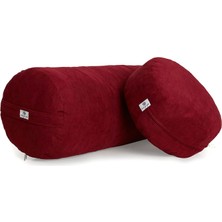 Nuiyoga Bordo Bolster ve Meditasyon Minderi