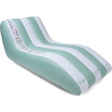 Swim Essentials Essence Yeşil Beyaz Lounge Çocuk Deniz ve Havuz Yatağı