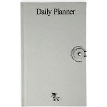 Fundaze Gri Tarihsiz Günlük Planlayıcı