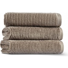 L’appartement Slim Ribbed Fibrosoft ® Cobble Stone Pamuklu Tekli El HAVLUSU30 x 40 cm