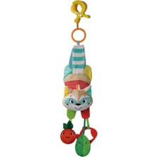 Baby Clementoni Gezgin Rakun Bebek Puset Mama Sandalyesi Oyuncağı
