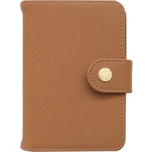 Chapters Pocket Journal Gingerbread Deri Çizgili Defter