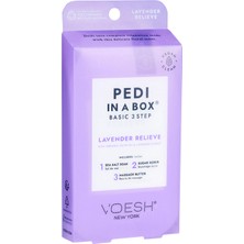 Voesh New York Pedi In A Box Basic Lavanta Relieve 3 Adımlı Pedikür Seti