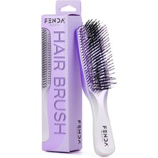 Fenda Profesyonel Metalic Purple 4 Pinli Mor Saç Fırçası