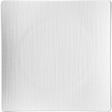 Rosenthal Mesh Beyaz Porselen Kare Yemek Tabağı 27 cm