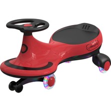 Riden Joy Swing Car Kırmızı Çocuk Pedalsız Araba