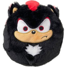 Squishmallows Fuzzamallows Sonic Serisi Shadow Peluş Oyuncak 20 cm