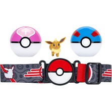 Pokemon Clip 'n' Go Poke Ball Kemer ve Figür Oyuncak Seti PKW4167