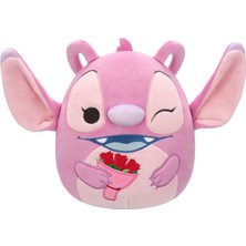 Squishmallows Disney Stitch Serisi Angel Peluş Oyuncak 20 cm
